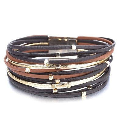 Trendy Multi-Layer Leather Bracelets