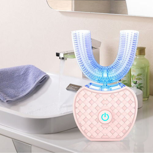 360 Degrees Intelligent Deep Clean Automatic Blue Light Electric Toothbrush