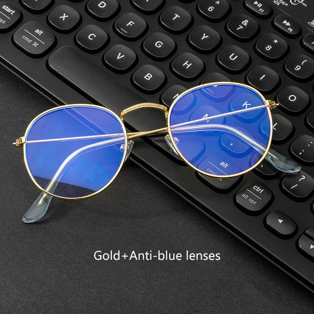 Trendy Anti-Blue Light Blocking Glasses