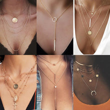 Load image into Gallery viewer, Gorgeous Multi-Layer Pendant Necklace
