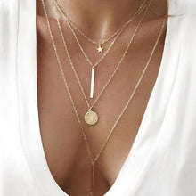 Load image into Gallery viewer, Gorgeous Multi-Layer Pendant Necklace
