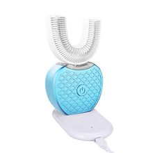 Load image into Gallery viewer, 360 Degrees Intelligent Deep Clean Automatic Blue Light Electric Toothbrush
