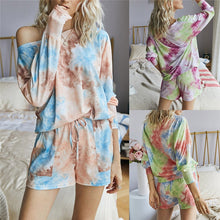 Load image into Gallery viewer, Casual Color Printed Shorts / Pants Suit
